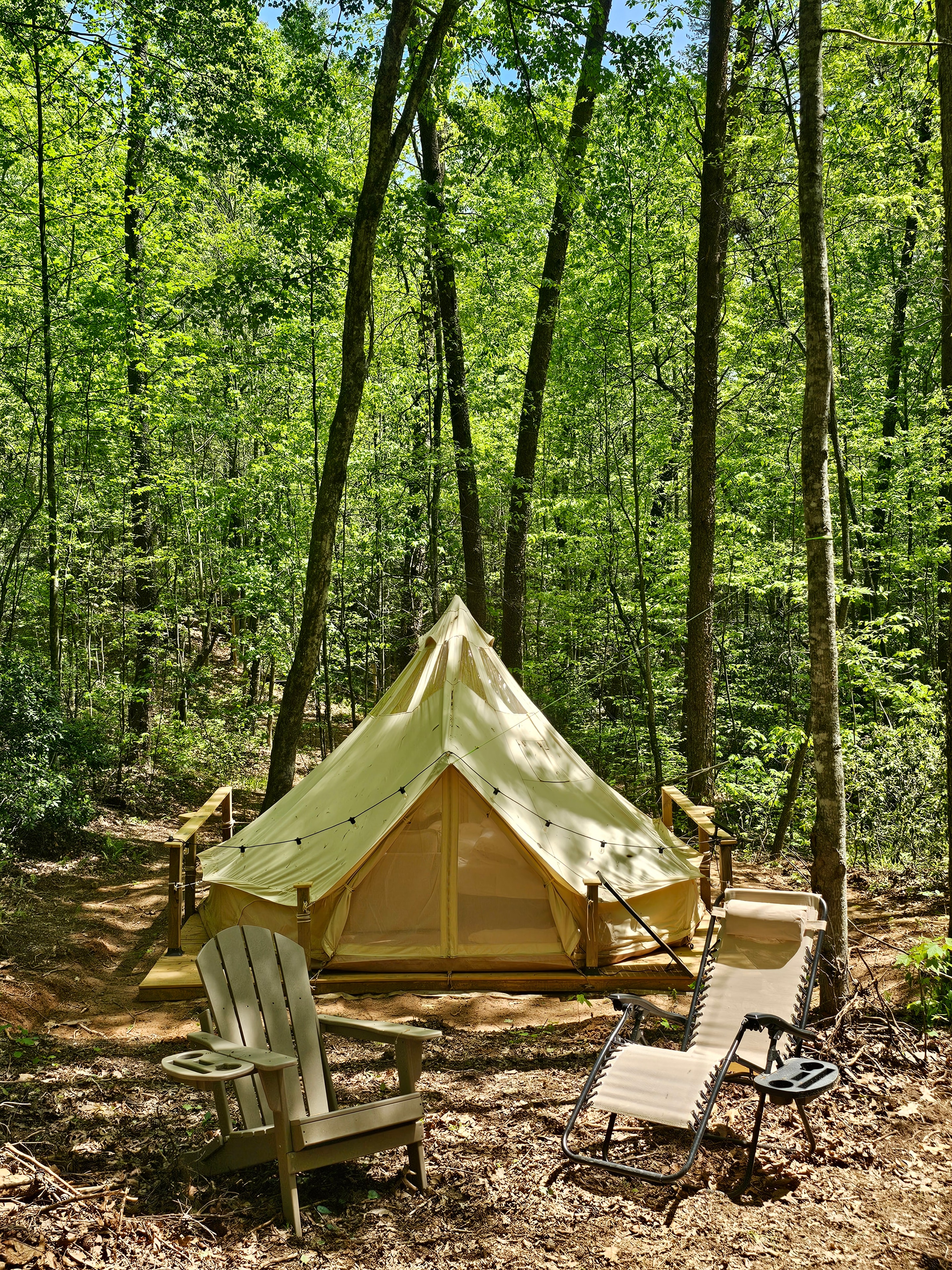 Whisper Hollar private outdoor lounge